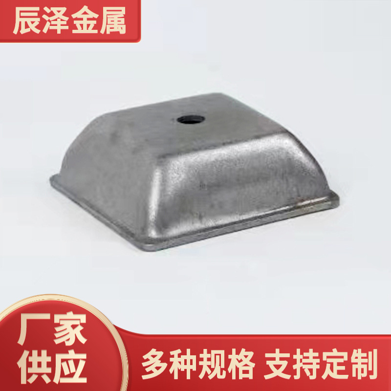 Wholesale square tube stacking foot bowls, square tubes, floor foot wrists, shelf support, iron foot bowl bases, foot seats, galvanized heavy-duty full figure