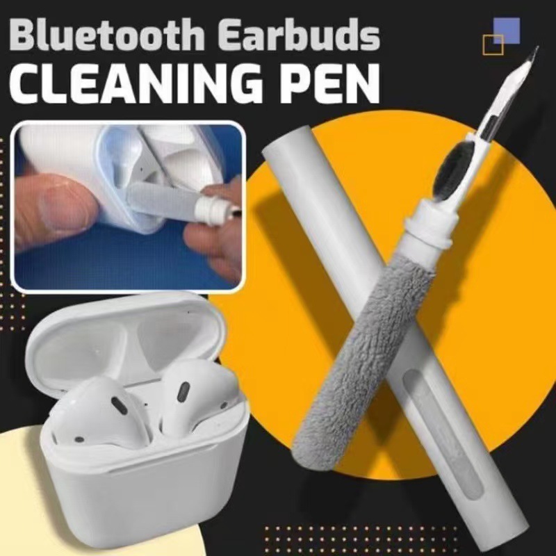 Cross-border Bluetooth headset cleaning brush earbuds Clean Pen Keyboard cleaner Earbud cleaning pen manufacturer full figure