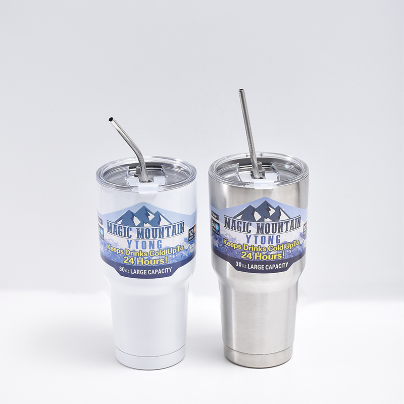 New 30oz cross-border 304 stainless steel ice cup, outdoor car portable water cup, heat and cold preservation car cup Application Scenario