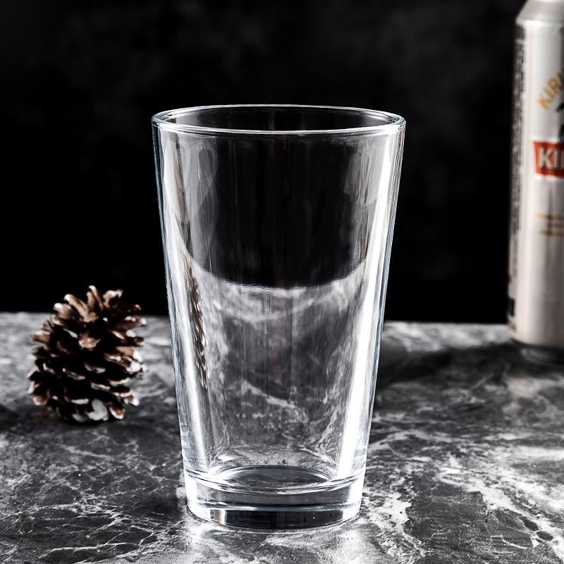 American pint cups, Pearson craft beer mugs, juice drink cups, wide-mouted glass water cups, commercial draft beer cups Application Scenario