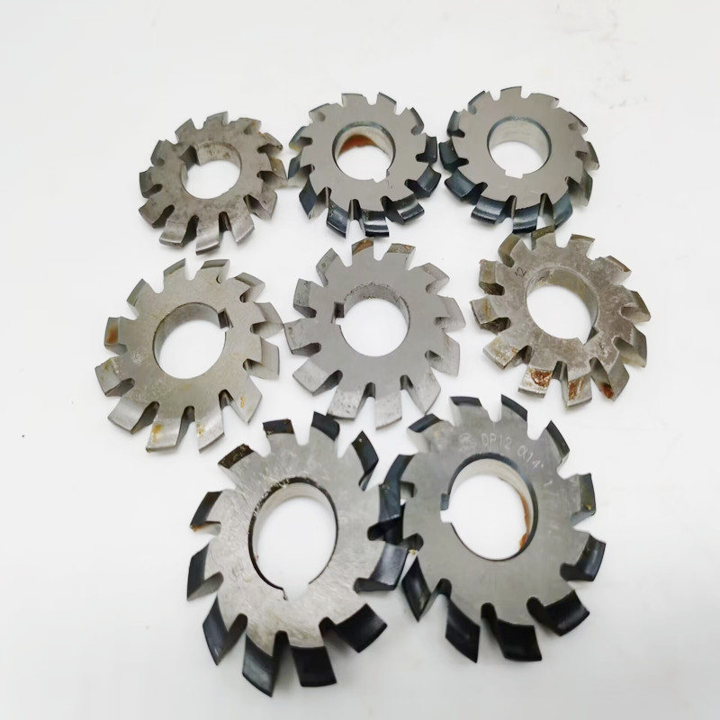 DP gear milling cutter British standard high-speed steel pressure Angle 14.5 degrees set of 8 pieces DP10DP12DP14DP16DP24 Item Picture
