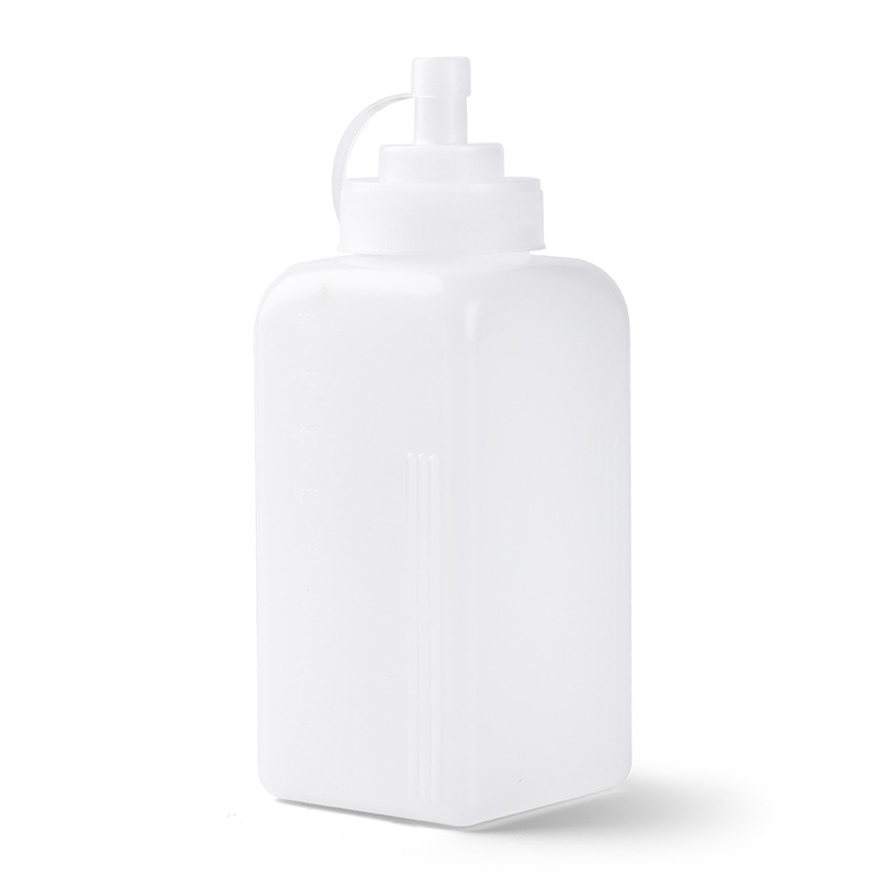 Plastic sauce extrusion bottles, food-grade large-diameter oyster sauce and jam extrusion bottles, salad dressing bottles, sauce bottles, commercial thickened Item Picture