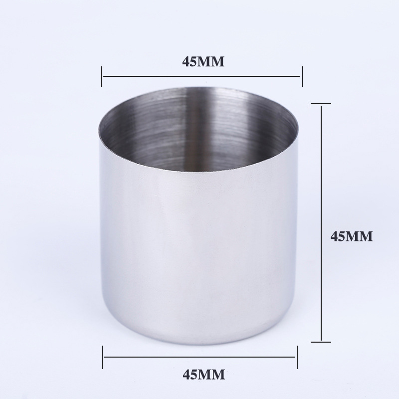 Stainless steel wine mini beer mugs 45x45x45, spirits cups, outdoor portable, custom-made based on samples from the manufacturer details Picture