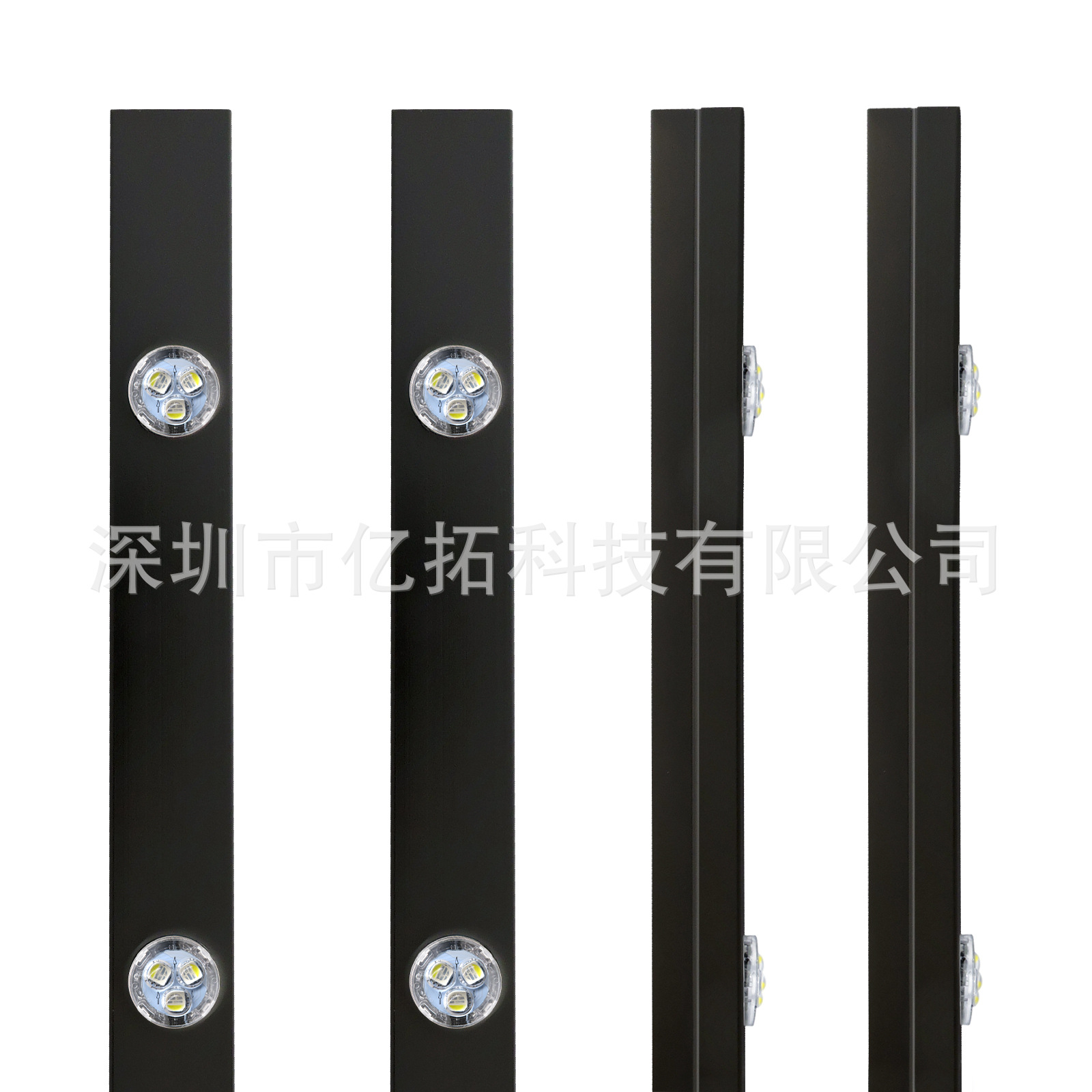 In North America, 12v and 24v RGBW track lights, 30mm point light sources, Christmas holiday decoration house outline lights are popular Application Scenario