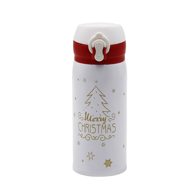 Christmas gift insulated cups, New Year festival gifts, festive wedding cups, stainless steel insulated cups processing and customization Item Picture