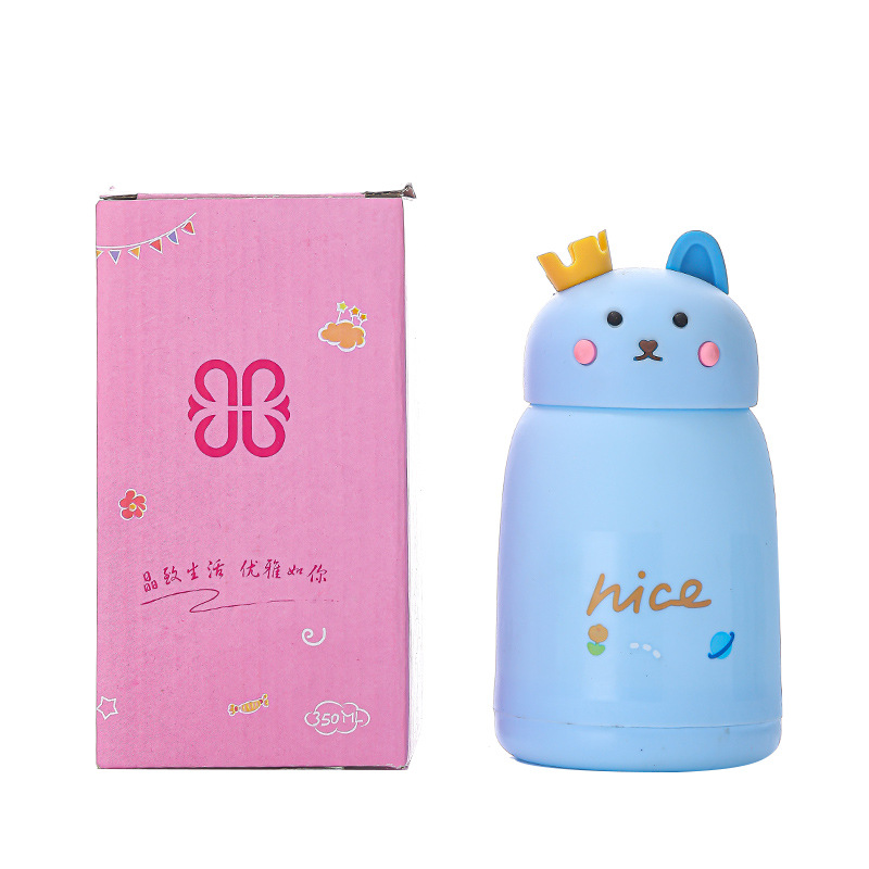 Cartoon cute rabbit cups, glass cups, adorable cat hand-held water cups, opening event ground promotion gift cups, office students Item Picture