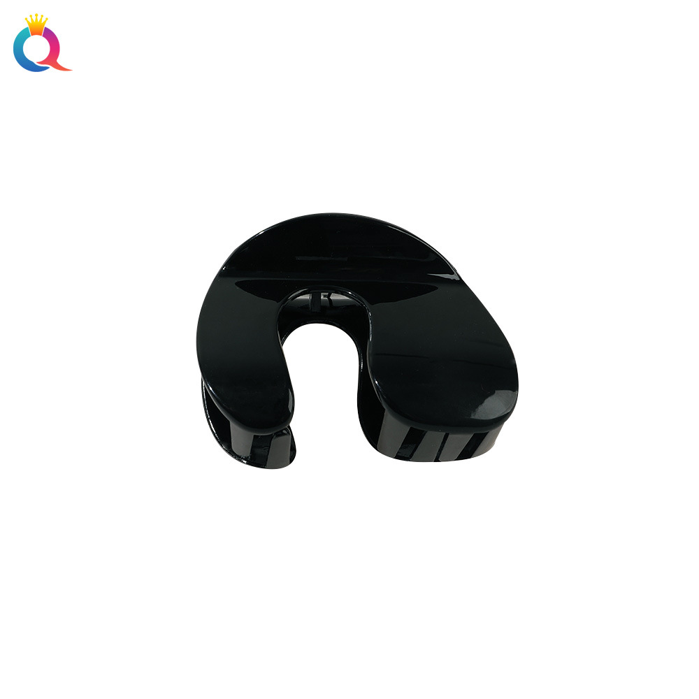 Qiyue Cross-border simple and elegant retro hair clips, back head updo hair grabber, high-end shark clip hair accessories wholesale Item Picture