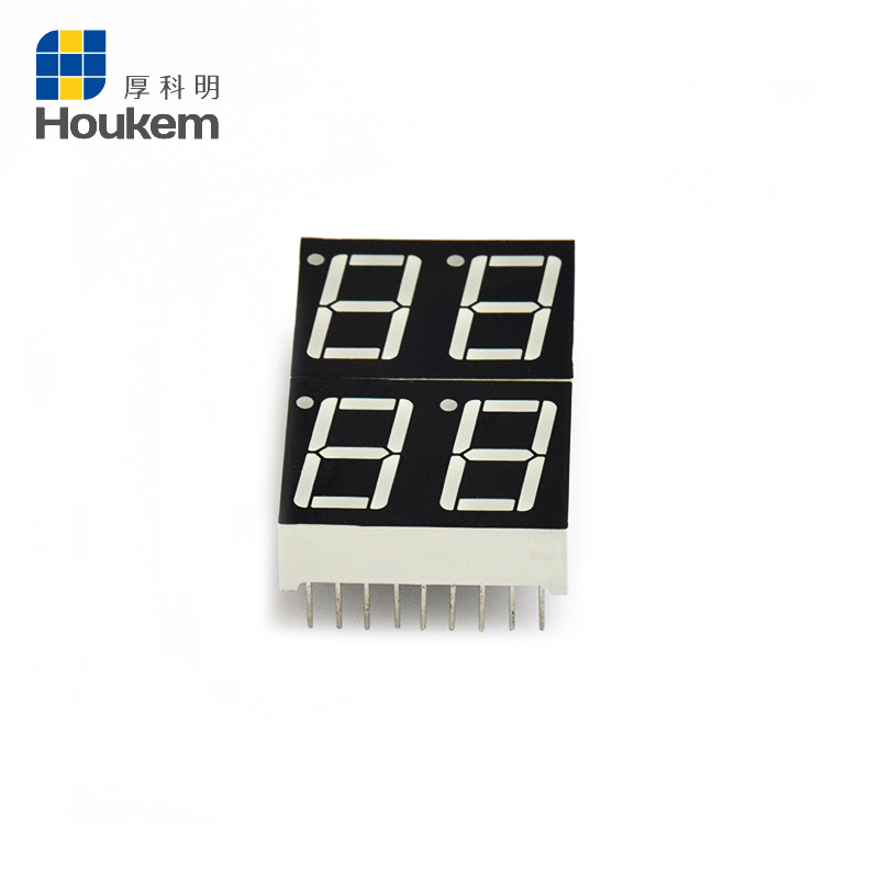 Specializing in the production of 0.56 black face blue co-positive and co-negative LED digital tubes, direct sales from Dongguan factory details Picture