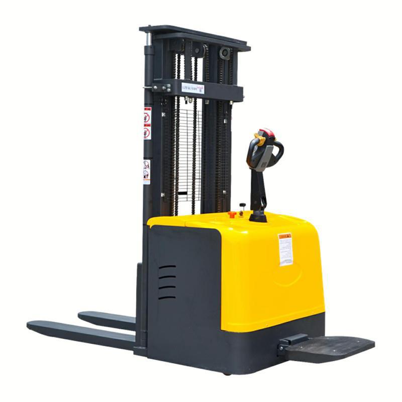 All-electric stacker forklift, standing, walking, hydraulic battery loading and unloading shovel, stacker crane, automatic lifting and handling Item Picture