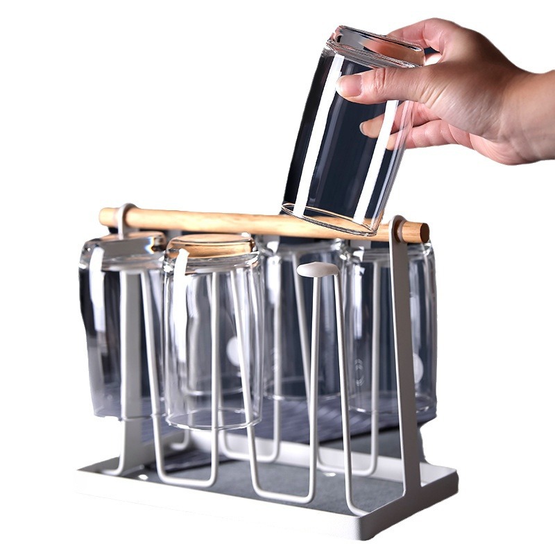 Wholesale of heat-resistant glass cups, juice cups, beer mugs, tea brewing cups, creative water cups and whisky glasses from Green Apple Manor Item Picture