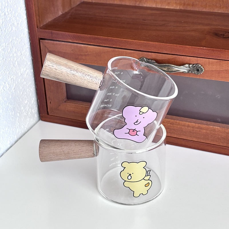 Bolimei homemade Italian espresso cup, ounce cup, graduated glass cup, coffee extract, household glass cup Application Scenario