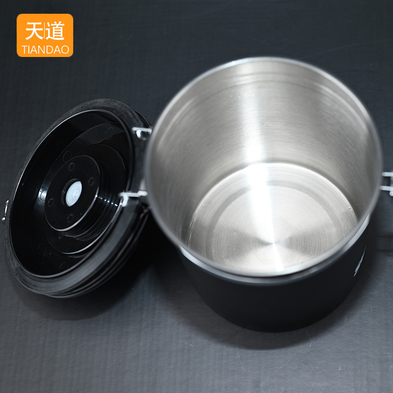 304 stainless steel coffee bean storage tank, sealed tank, tea can, milk powder storage tank, coffee bean can details Picture