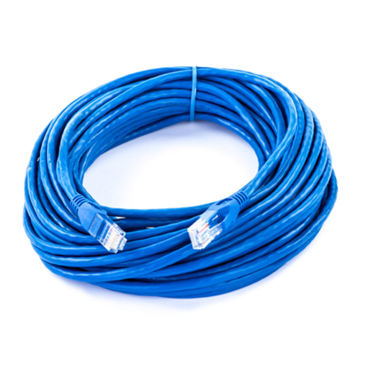Wholesale of machine-made RJ45 network cables, computer router connection cables with crystal heads, 1.5/2/3/5/10 meters Item Picture
