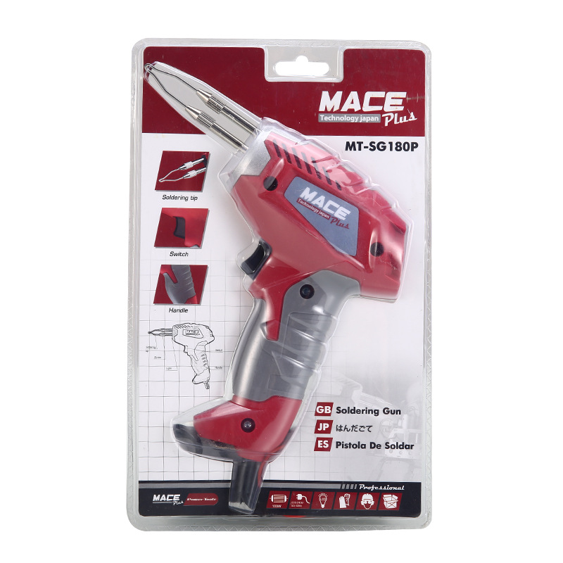 Manual soldering gun 180W external heating manual soldering gun, industrial-grade high-power electric soldering gun, manual soldering gun Application Scenario