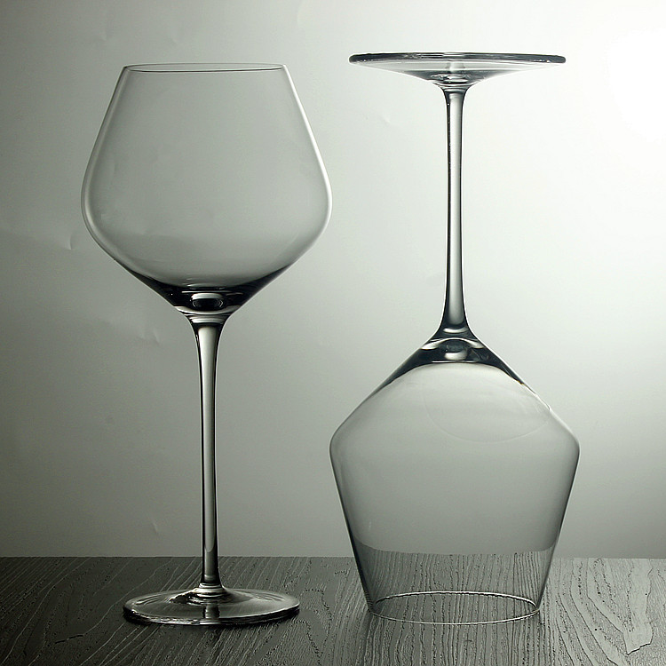 Factory direct sales of handcrafted crystal red wine glasses, oversized Burgundy wine glasses, wine glasses and tall wine glasses Specification drawing