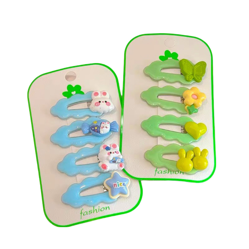 Dopamine children's hair clips, cute clouds, little girl bangs clips, bb clips, side clips, girls' hair accessories, hair clips wholesale Item Picture