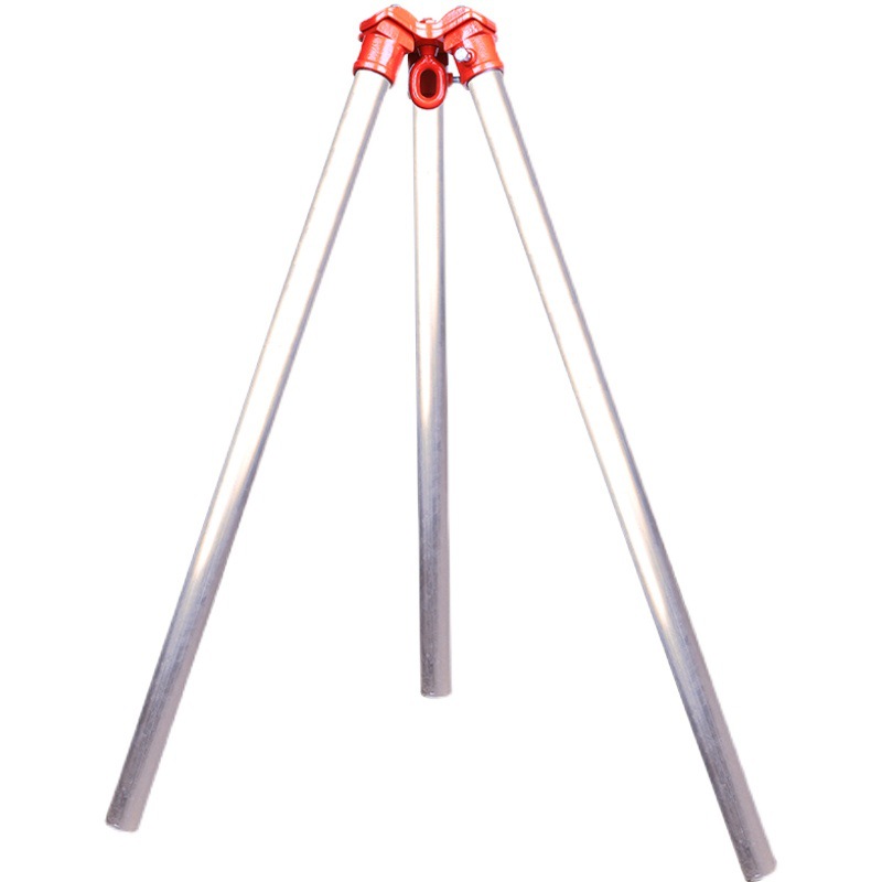 Portable detachable hand chain hoist for lifting and rescue tripod top cap, 1 ton, 3 meters, 2 tons Item Picture