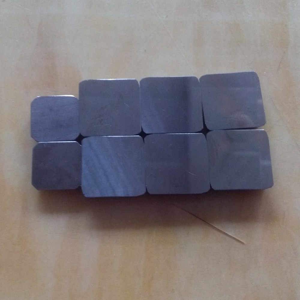 Wholesale Zhuzhou surface coated milling cutter inserts YW2 YW1 YS25 4160511 square blade grains Specification drawing
