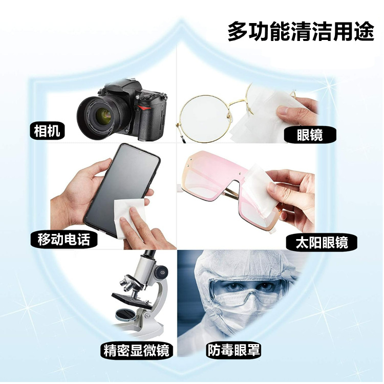 Digital camera optical lens cleaning paper, microscope tissue paper, lens paper, projector tissue paper, large size 10*15 Application Scenario