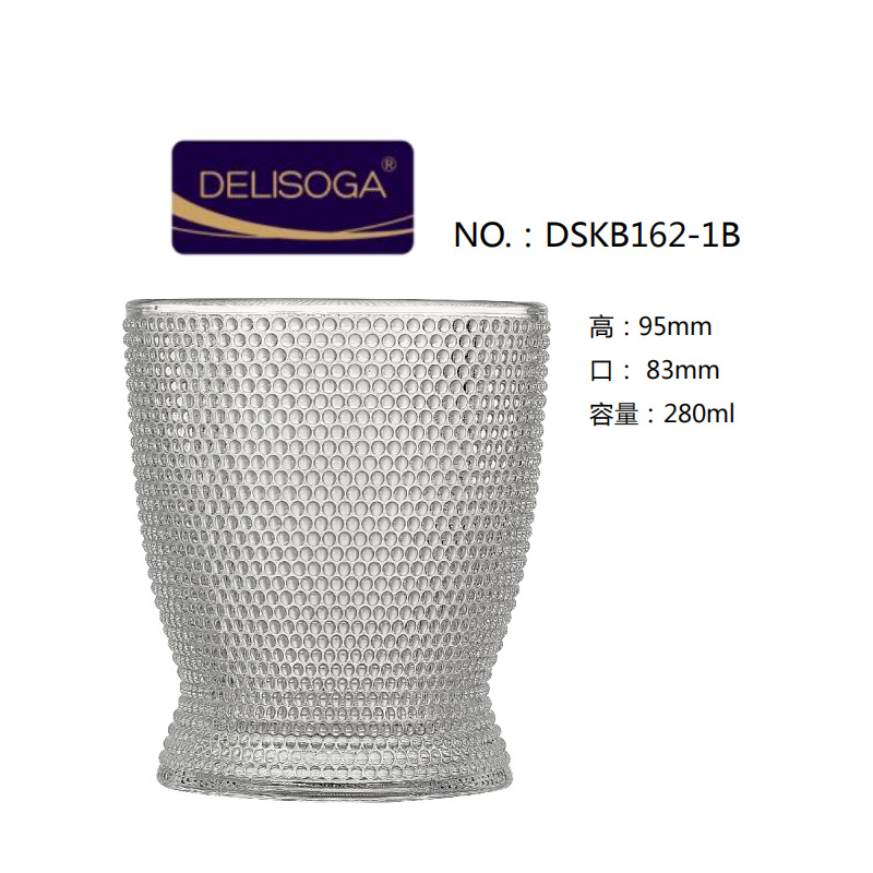 DELISOGA thickened glass cups, juice cups, beverage cups, beer mugs, whisky cups, water cups wholesale with logo printing Application Scenario