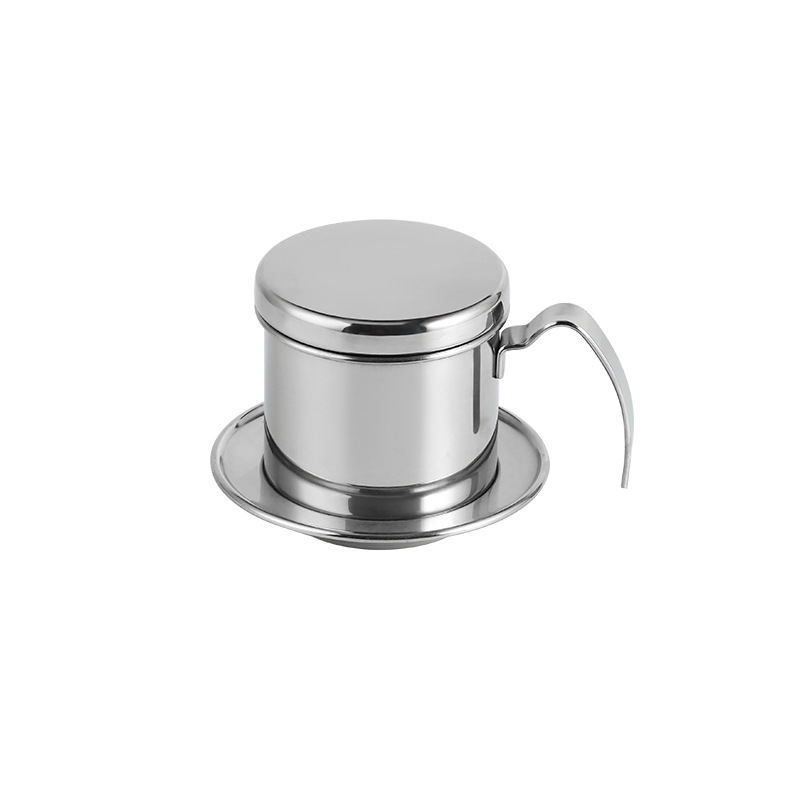 304 Vietnamese coffee pot, filter cup, drip pot, Vietnamese drip coffee pot, household coffee filter cup, hand-brewed coffee pot Item Picture