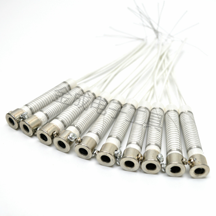 Long-life soldering iron cores with external heating, 30W, 40W, 60W, 80W, 100W soldering iron, solder gun heating core Specification drawing