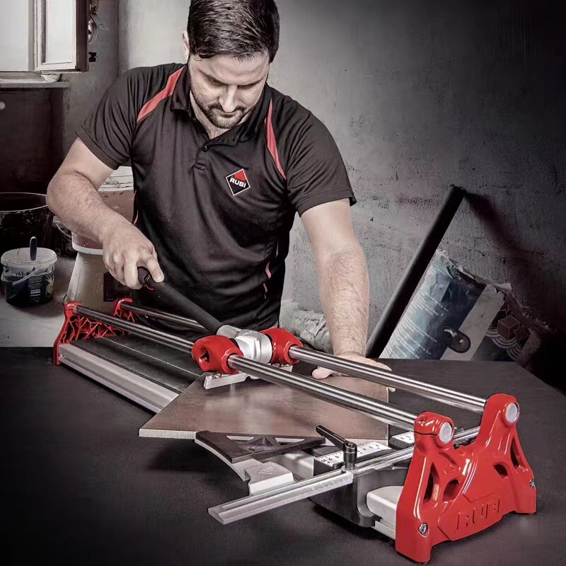 RUBI Tile push knife Manual tile dedicated cutting machine Double-track aluminum alloy push and pull knife cutting wonder Application Scenario
