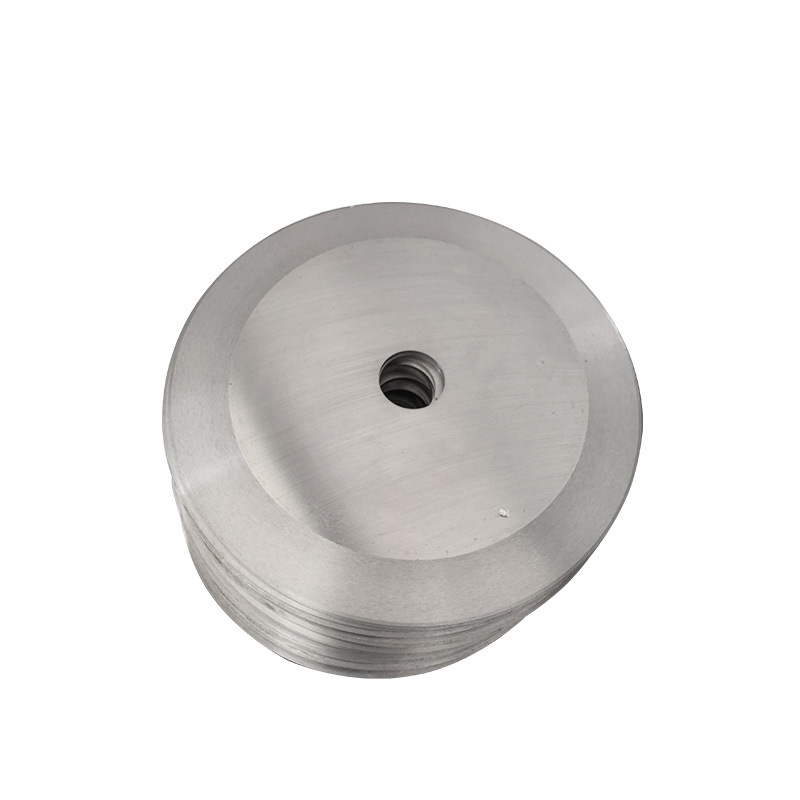 Factory direct sales of large round blades, stainless steel tungsten steel, high-speed steel flat round blades, paper cutting blades, slitting upper and lower blades Item Picture