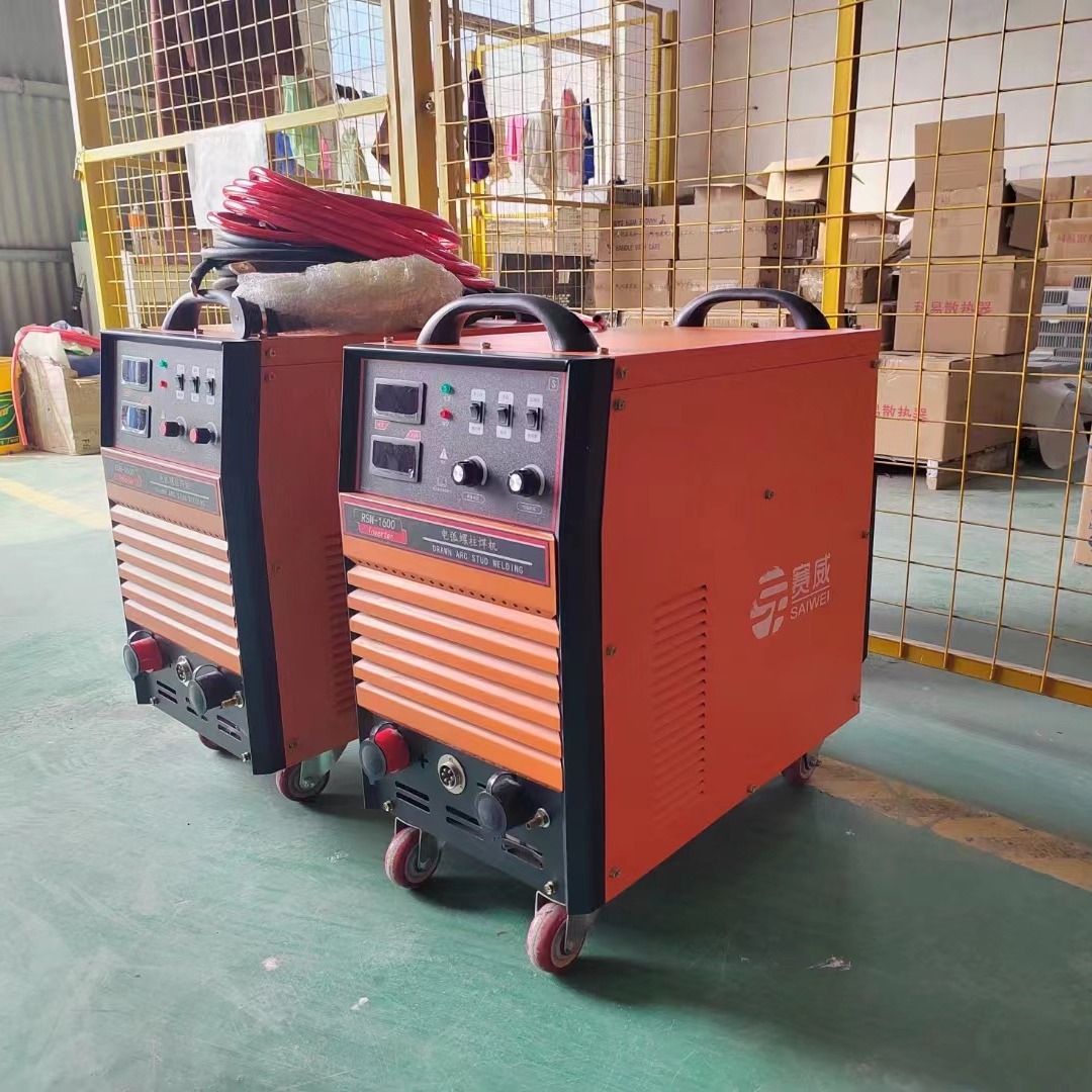 The manufacturer supplies portable small body stud welders 1600, inverter stud welders 2500 and stud welders Specification drawing