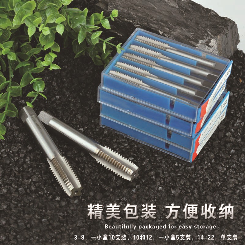 HSS high-speed steel 6542 machine tap m10 fully ground tap M2 stainless steel cobalt-containing machine tap details Picture