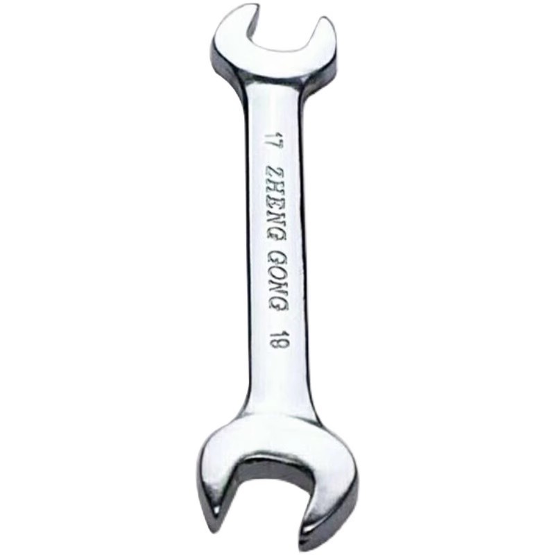 Regular open-end wrench, double-ended machine wrench, fork wrench, dual-purpose 8-10 auto repair accessory tool, single fixed wrench Item Picture