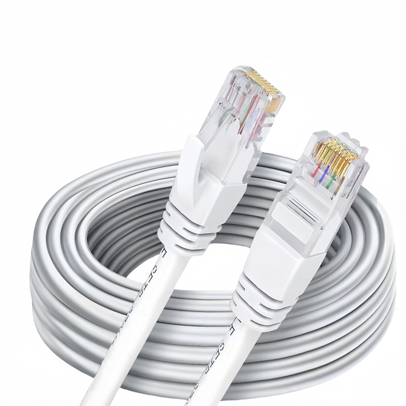 Category 6A network cable, Category 6 unshielded network patch cord, Gigabit finished product RJ-45 home network cable, router network cable Specification drawing