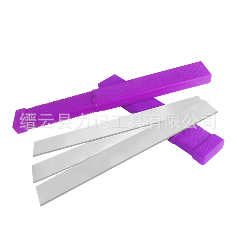 Factory direct sales of W6 woodworking planer blades, high-speed steel super-hard edge steel planer blades, woodworking electric planer blades, planer blades Item Picture