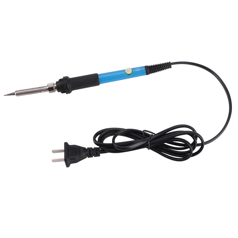 Cross-border direct insertion adjustable temperature soldering iron, European standard, American standard, Chinese standard, British standard 110V, 220V60W soldering iron 2-piece set Item Picture