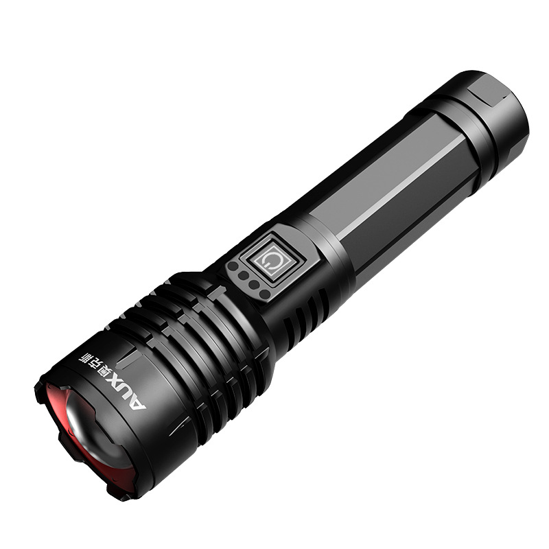 High-intensity ultra-bright flashlight, outdoor long-range charging tactical focused laser LED patrol white laser light Specification image