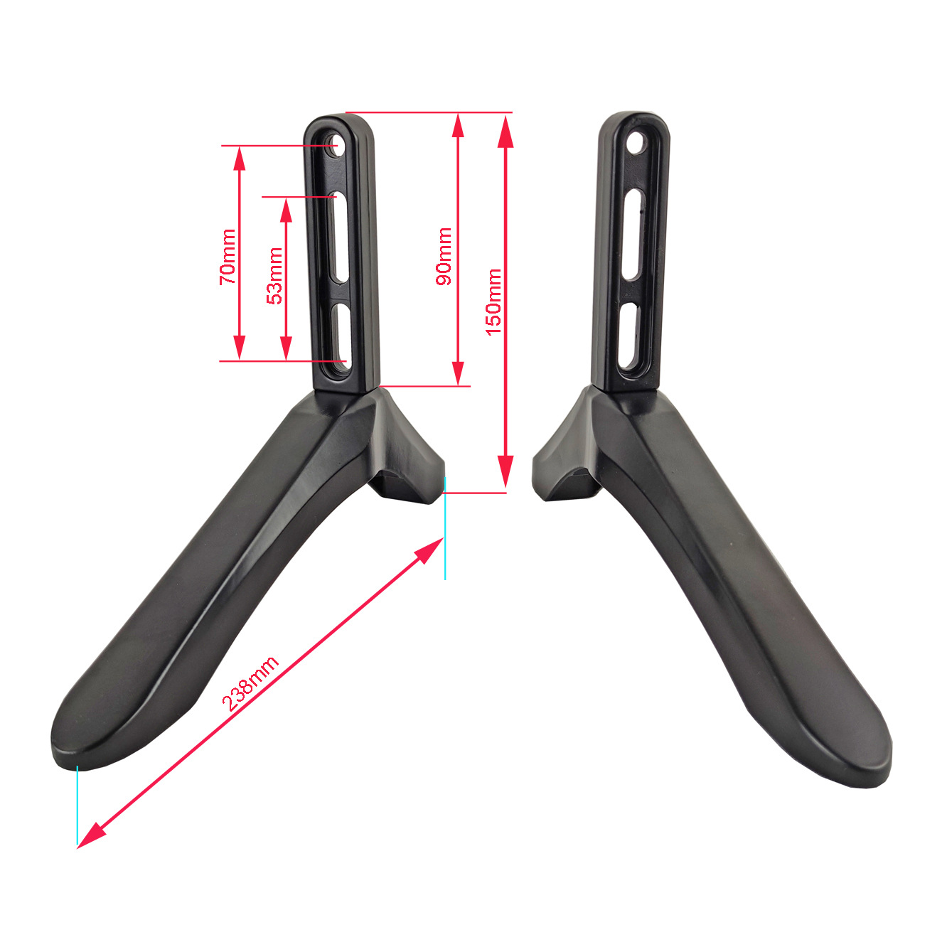 Universal TV stand, TV tripod support base, monitor stand, screen stand ST08 Application Scenario