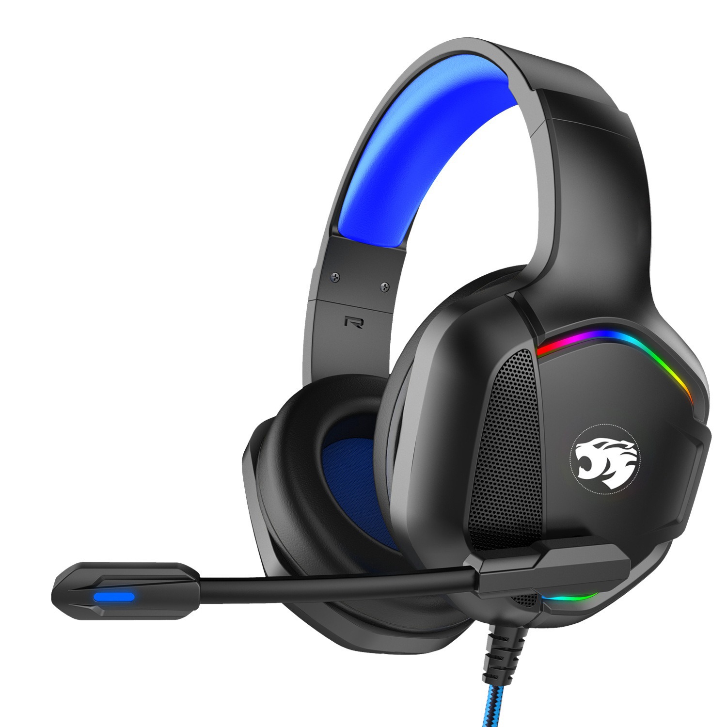Cross-border exclusive headphones, gaming and e-sports headsets, wired headphones for laptops, factory wholesale Item Picture