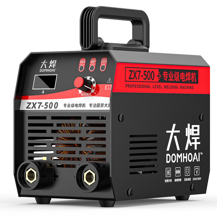 Dajian industrial-grade electric welding machine 500 dual-voltage electric welding machine 220v380v complete set of high-power construction site Application Scenario