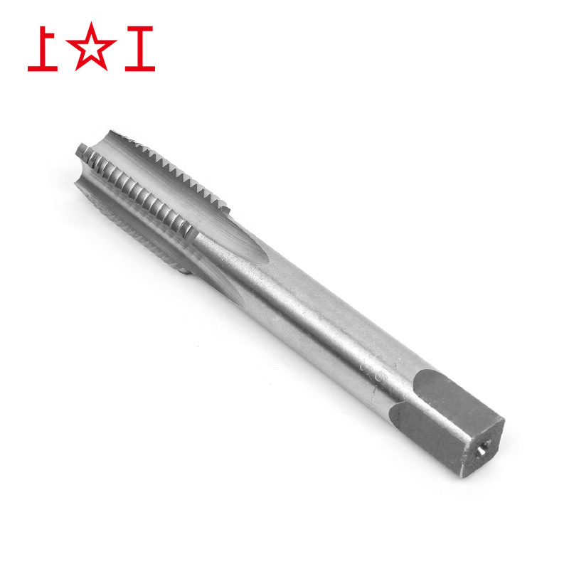 Original Shanggong high-speed steel machine tap M22~ M48 machine tap straight groove tap bottom cone accuracy H2 Item Picture
