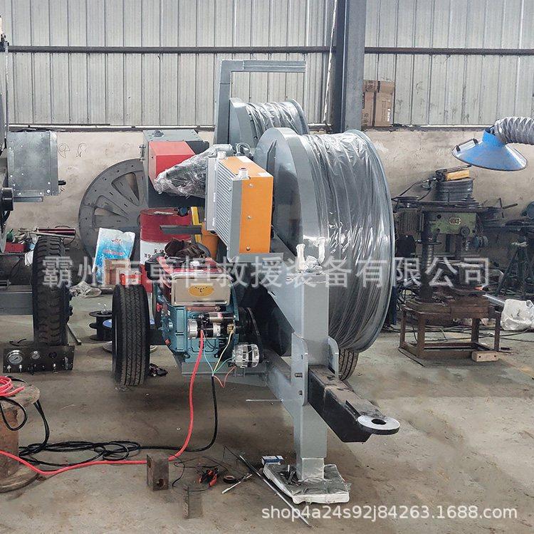 Mobile cable and optical cable laying machine, automatic winding machine, mechanical hydraulic tensioning machine, wire traction equipment Application Scenario