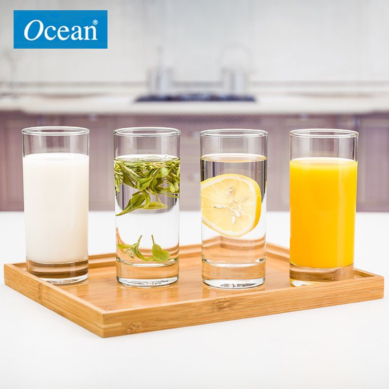Thai Ouxin cup straight transparent glass water cup, spirits cup, juice wholesale, KTV, hotel, tea house tea cup full figure