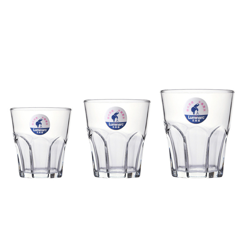 Lemeiya heat-resistant glass tea cups, beer mugs, household juice drink cups, water cups, glass cups wholesale with logo printing Item Picture