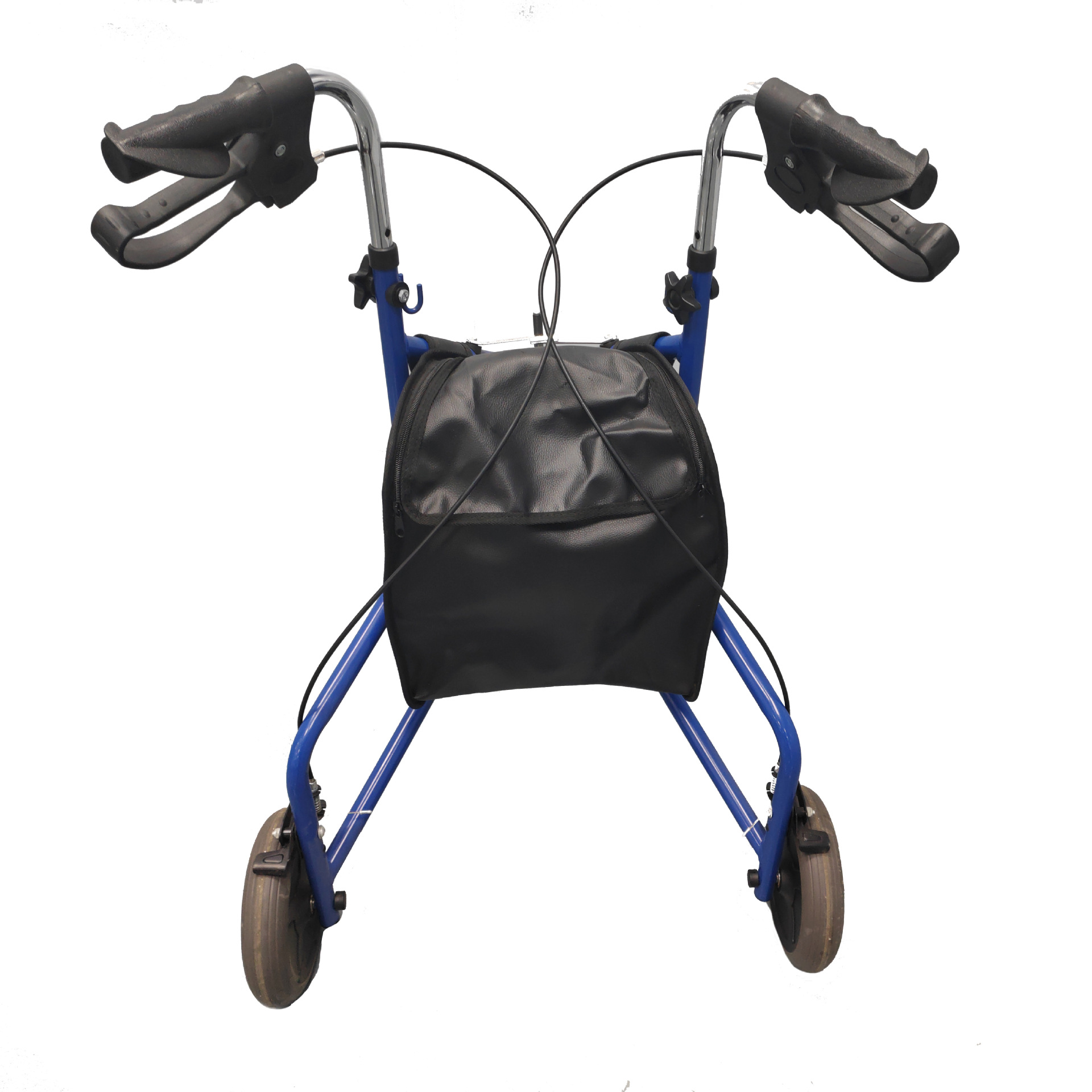 Hand-pushed electric bicycle, elderly mobility vehicle, multi-functional lightweight three-wheeled assisted handcart, mobility shopping cart thumbnail