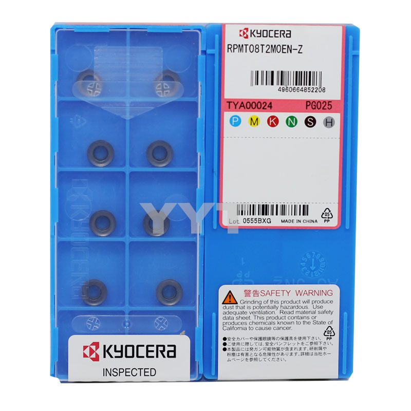 【 In Stock 】 CNC Milling cutter blade circular insert RPMT08T2MOEN-Z PG025 full figure