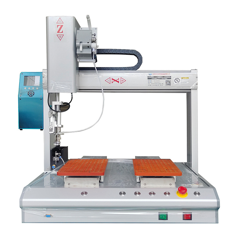 Wire harness automatic soldering machine, data cable soldering equipment, desktop double-station double-head fully automatic soldering machine undefined