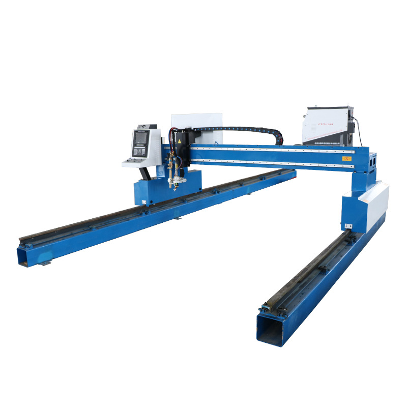 Stainless steel metal sheet gantry type plasma cutting machine, large format, high power, fine plasma cutting machine Item Picture
