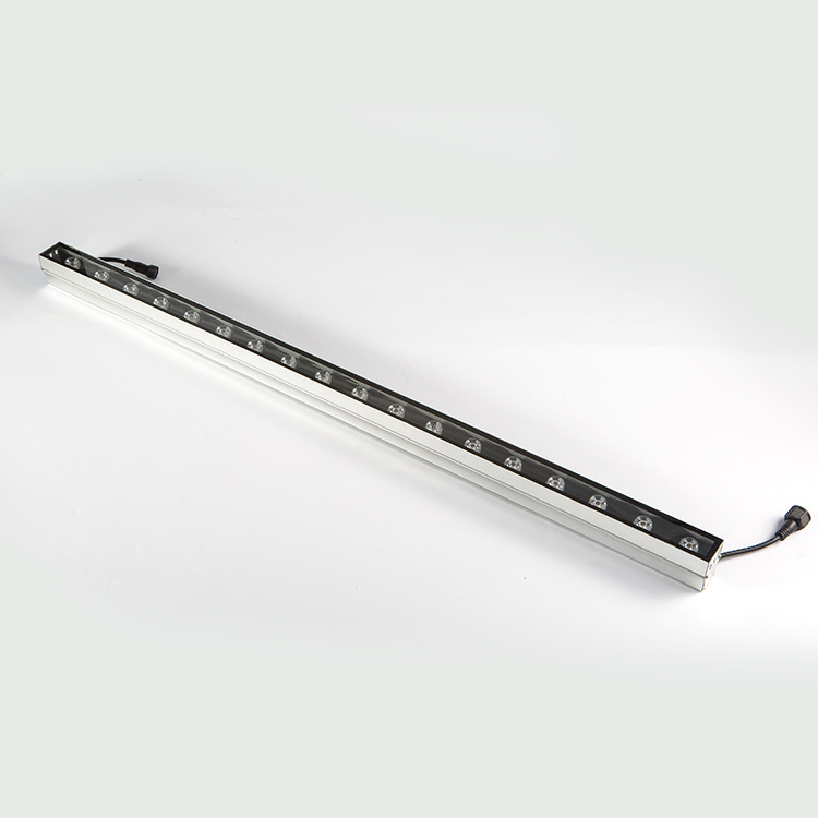 Wholesale of high-pressure wall-washing lights, led outdoor waterproof strip lights, indoor lighting, 24V seven-color AC220V exterior wall lights details Picture