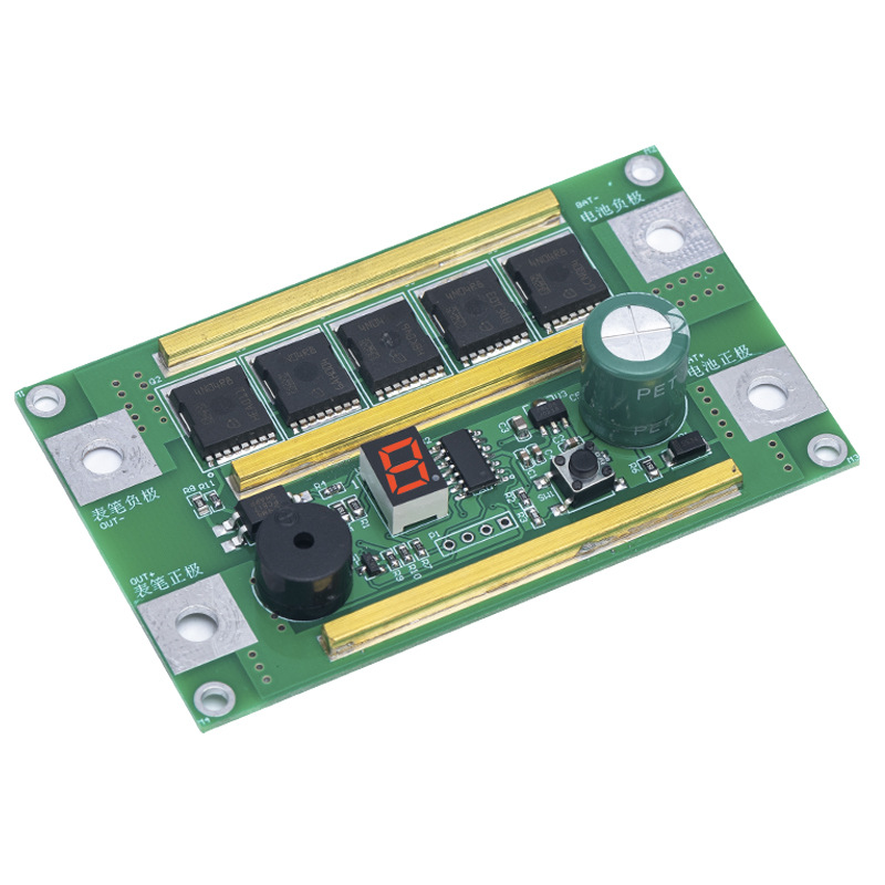 Portable 18650 stainless steel spot welding machine controller for small lithium battery, diy handheld complete set Item Picture