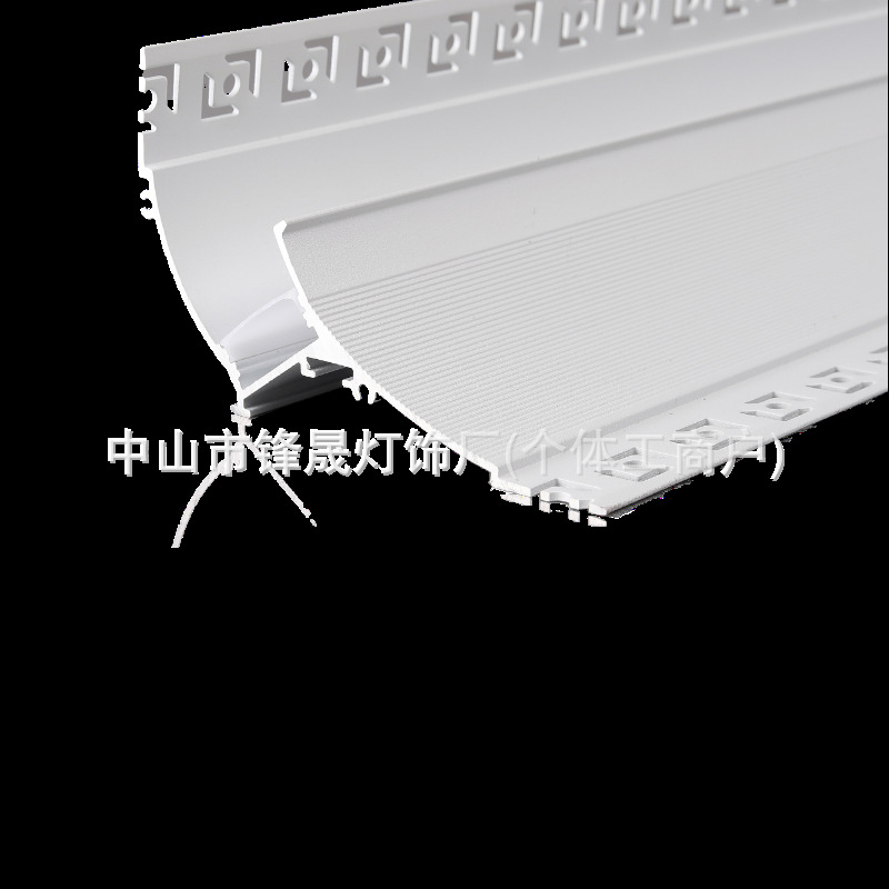 Backlight, ceiling-free gypsum line light strip, light slot, double eyelid two-in-one, living room ceiling corner line LED light slot Item Picture