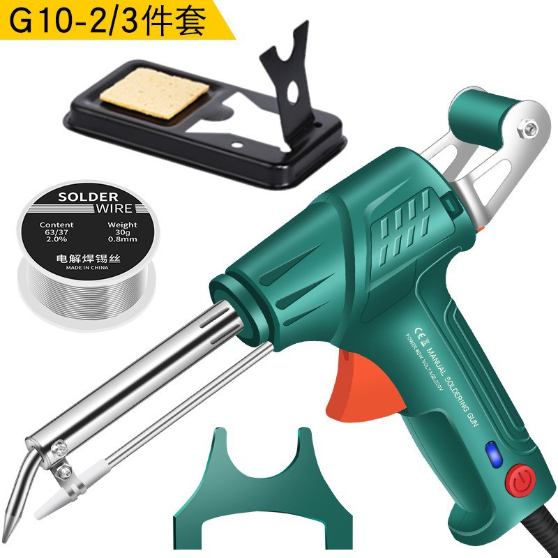 Cross-border high-power manual soldering gun, soldering iron, soldering gun, automatic soldering machine, Luotie tin maintenance kit undefined